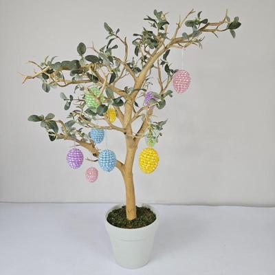 A Lot #B51 - Large 30" Pottery Barn Easter Egg Tree