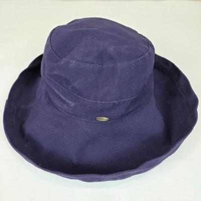 Lot #B147 - Scala Adjustable Blue Bucket Hat