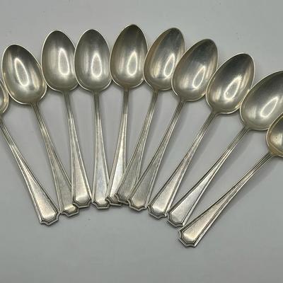 (10) Gorham Sterling Silver Spoons
