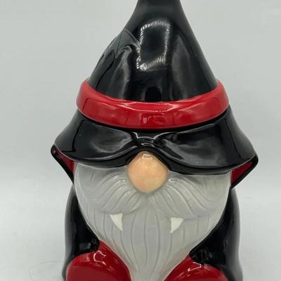 Martha Stewart Halloween Boo Ceramic Gnome Candle