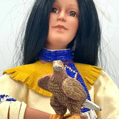 1992 Golden Eagle Apache Doll Danbury Mint