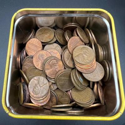 Old Coin Bank Filled with Nearly 4 Pounds of Pennies!