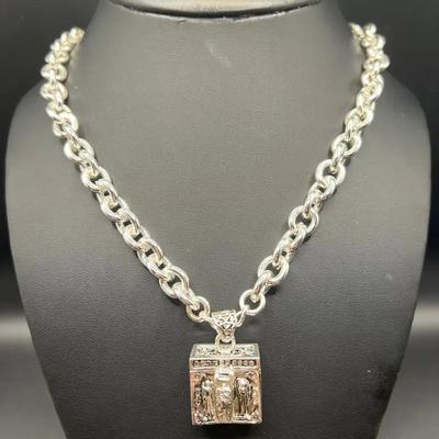 Locket Pendant Necklace — Trinity of Angels