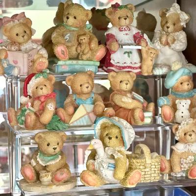 (11) Cherished Teddy Figurines 