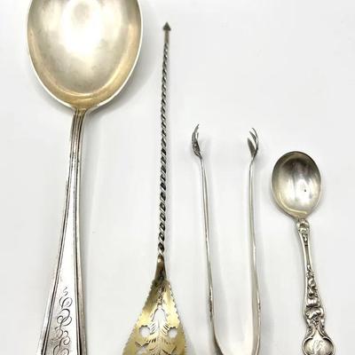 (4) Sterling Silver Pieces — Vintage