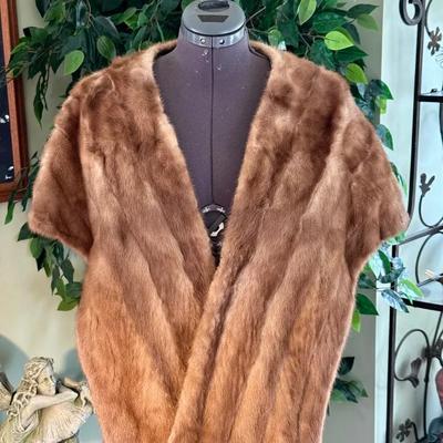 Vintage Mink Stole/Cape
