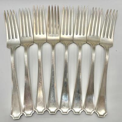 (8) Gorham Sterling Silver Forks