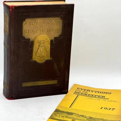 1935 “The ABC and XYZ of Bee Culture” by A.I. & E.R. Root + 1937 Beekeeper Catalog