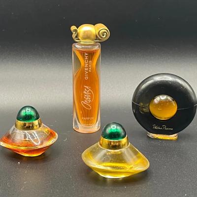 (4) Perfume Miniatures ft. Oscar de la Renta, Givenchy Organza & Paloma Picasso