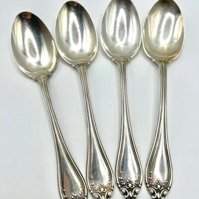 (4) Sterling Silver Spoons
