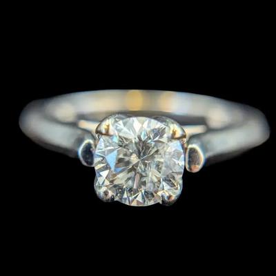 14K White Gold Diamond Ring, NAGL #1223421