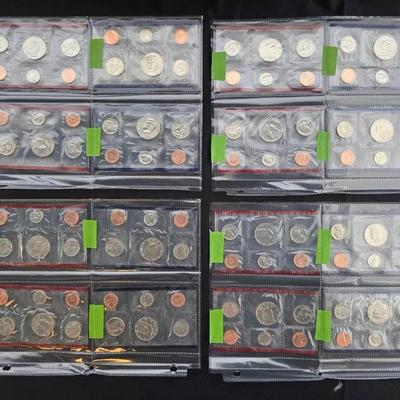 US Mint Sets 1989, 90, 91, 92, 93, 94, 95, 96 P&D Sealed Original Mint Packaging