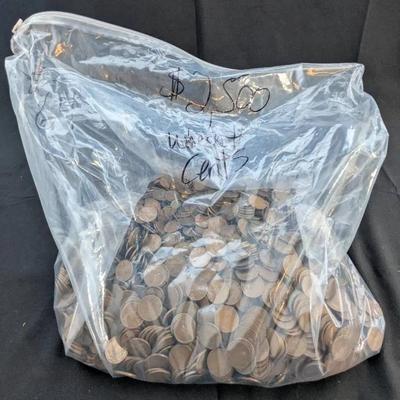 2,500 Wheat Cents