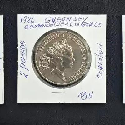 3 Foreign Coins