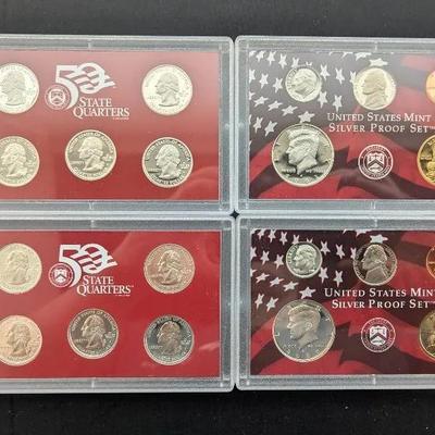 Silver Proof Sets 2000 & 2003 