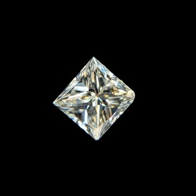 Loose Natural Diamond, .55 Carat Princess Cut