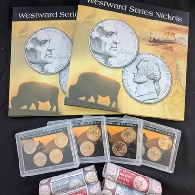 Westward Journey Nickels, 4 Original Mint Rolls, More
