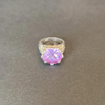 Sterling Silver Ring – Stone Not Verified –  12.8 g