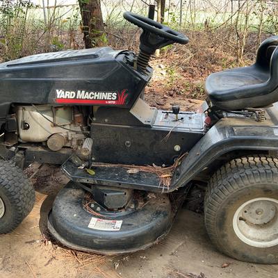 Yard Machines MTD Riding Lawn Mower – Key Included, Not Starting