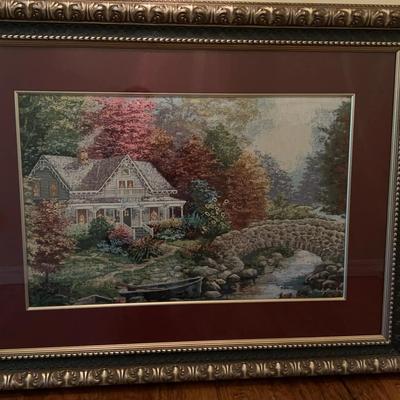 Signed Nicky Boehm Tapestry Print – 45.5”W x 35.5”T