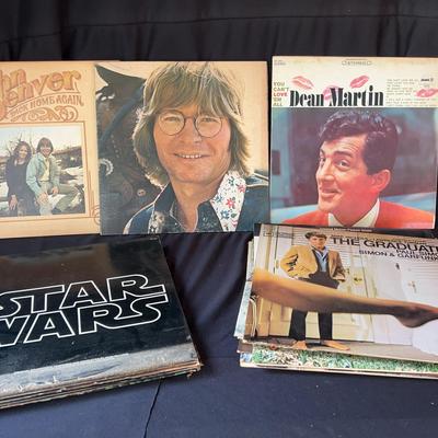 Albums (33 1/3 RPM) – 1970’s Hits by John Denver, Dean Martin, Frank Sinatra, Nat King Cole & More