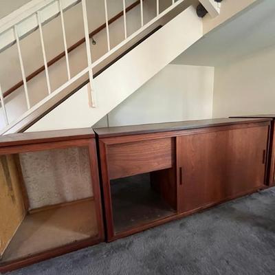 MCM Custom 1957 Walnut Stereo & Record cabinet