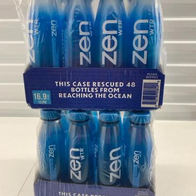 Two Cases Of 12, 16.9oz Zen Wtrs 