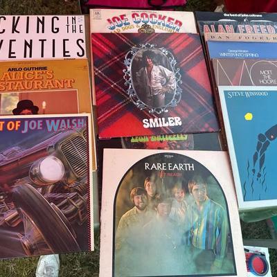 Vintage Vinyl Record Collection: Classic Rock & More