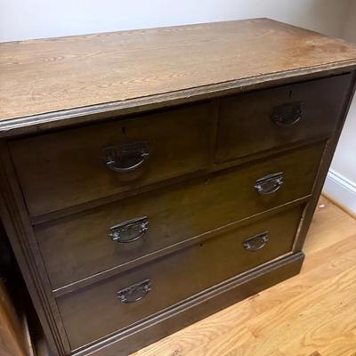 Antique 4 Drawer Dresser