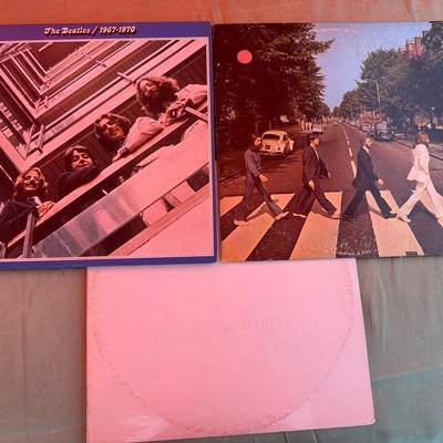 Vintage Beatles Vinyl Album Lot