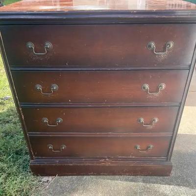 Vintage 3 Drawer Chest