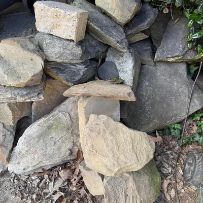 Pile of Landscaping Rocks