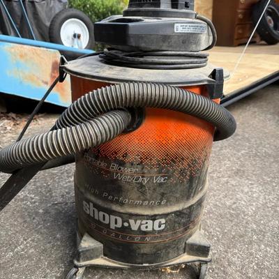 Shop Vac 10 Gallon Portable Blower, Wet/Dry Vac