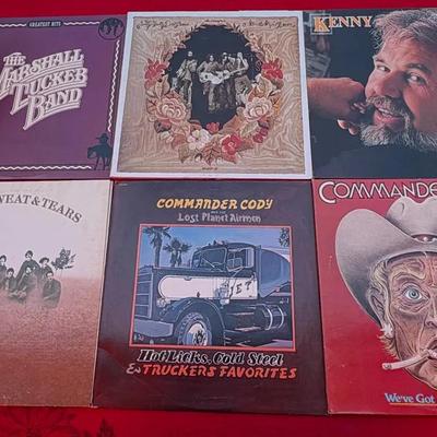 9-Record Vintage Vinyl Lot
