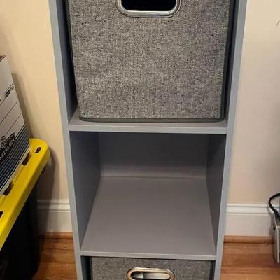Grey Storage Shelf