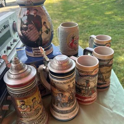 Miller Brewing Company Stein Collection