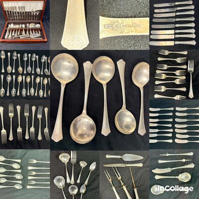 95 Piece Sterling Dinnerware Set By Wallace 1910