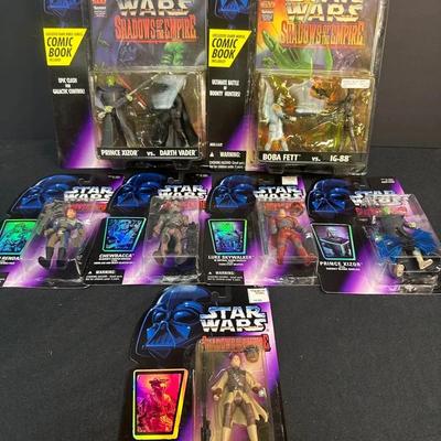 Vintage Star Wars 1996 Kenner - Shadows of the Empire Figures 