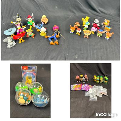 TMN Turtles, Pokémon, Disney Collectible Figurines 