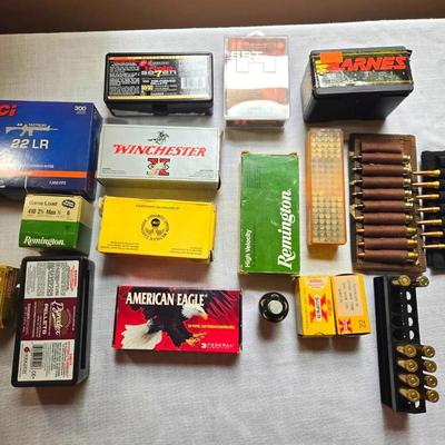 Group Of Mixed Ammo Winchester Remington Tactical 