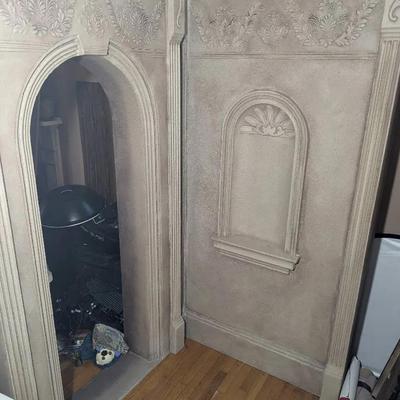 Two Large Italian Archway Style Photo Props