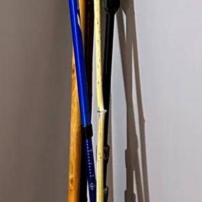 Lot Of 5 Walking/Hiking Sticks Mountainsmith Primos