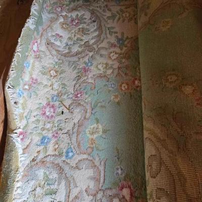 Vintage Ming Abusson Handmade Wool Rug 11'6" X 8' 8"