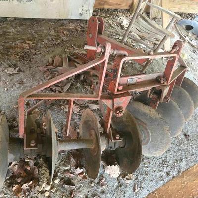 Vintage Tractor Disk Attachment 