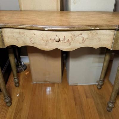 Bombay Style Painted Console Table 