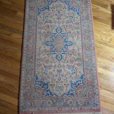 2'10" X 5" Karastan Medallion Serapi Rug