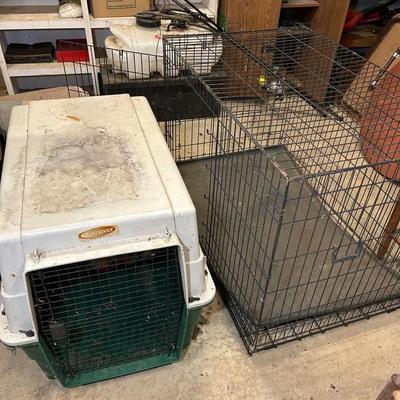 2 Dog Crates