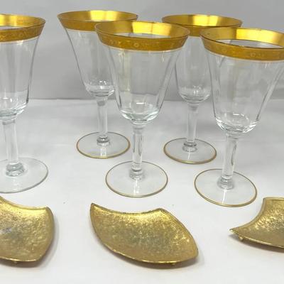 Vintage Tiffin Franciscan Wine Glasses , Matching