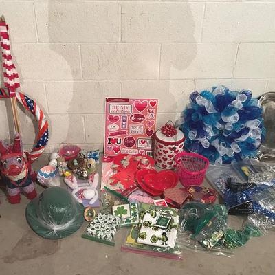 Assorted Holiday Supplies 