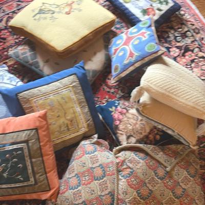 Embroidered / Decorated  Throw Pillows, 8